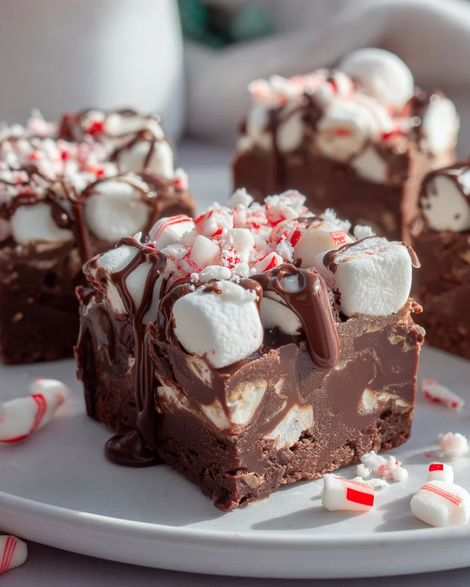 Indulge in Hot Chocolate Peppermint Fudge Bliss Today!