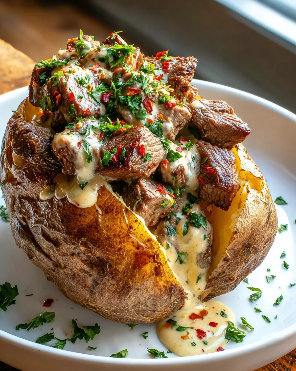 Delicious Loaded Steak Potato Recipe for Meat Lovers