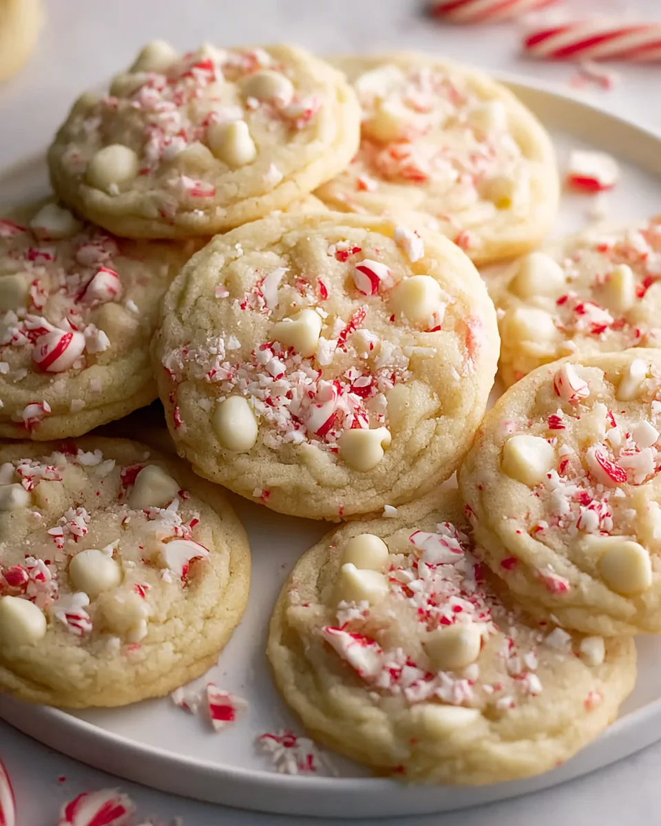 Delicious White Chocolate Peppermint Cookies Recipe to Try!