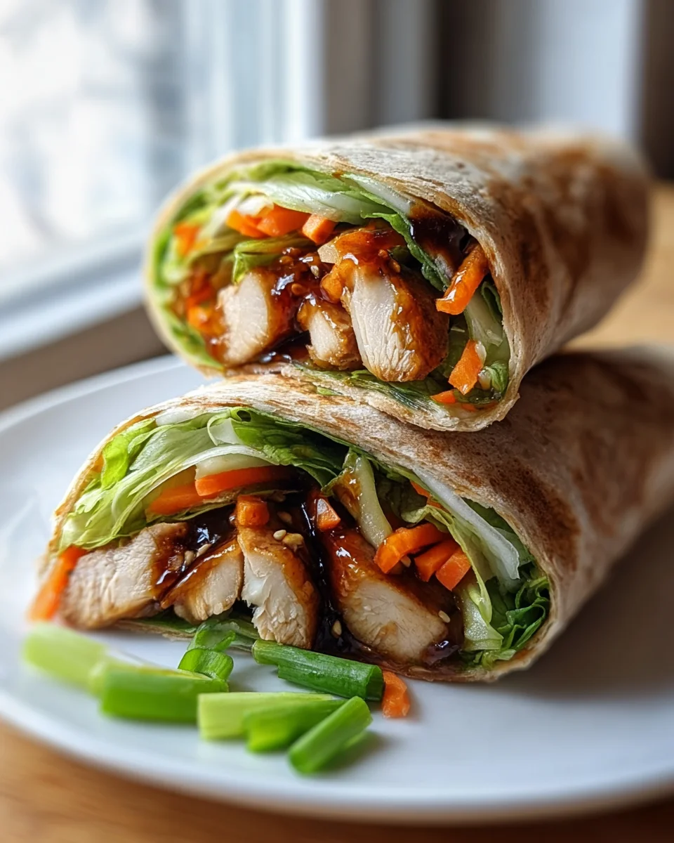 Delicious Teriyaki Chicken Wrap Recipe for Quick Meals!