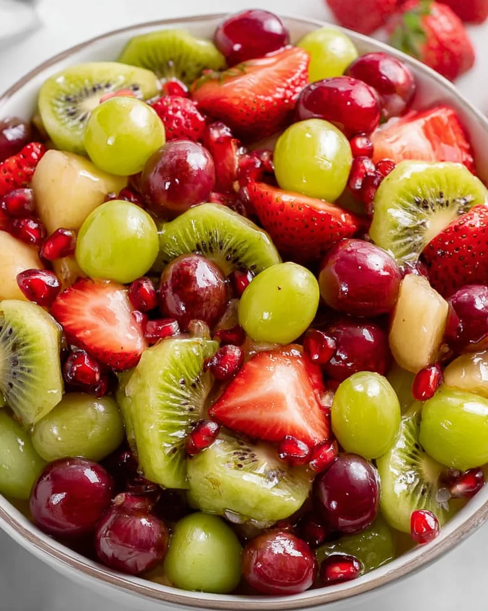 Christmas Fruit Salad: Festive & Easy Holiday Dessert!