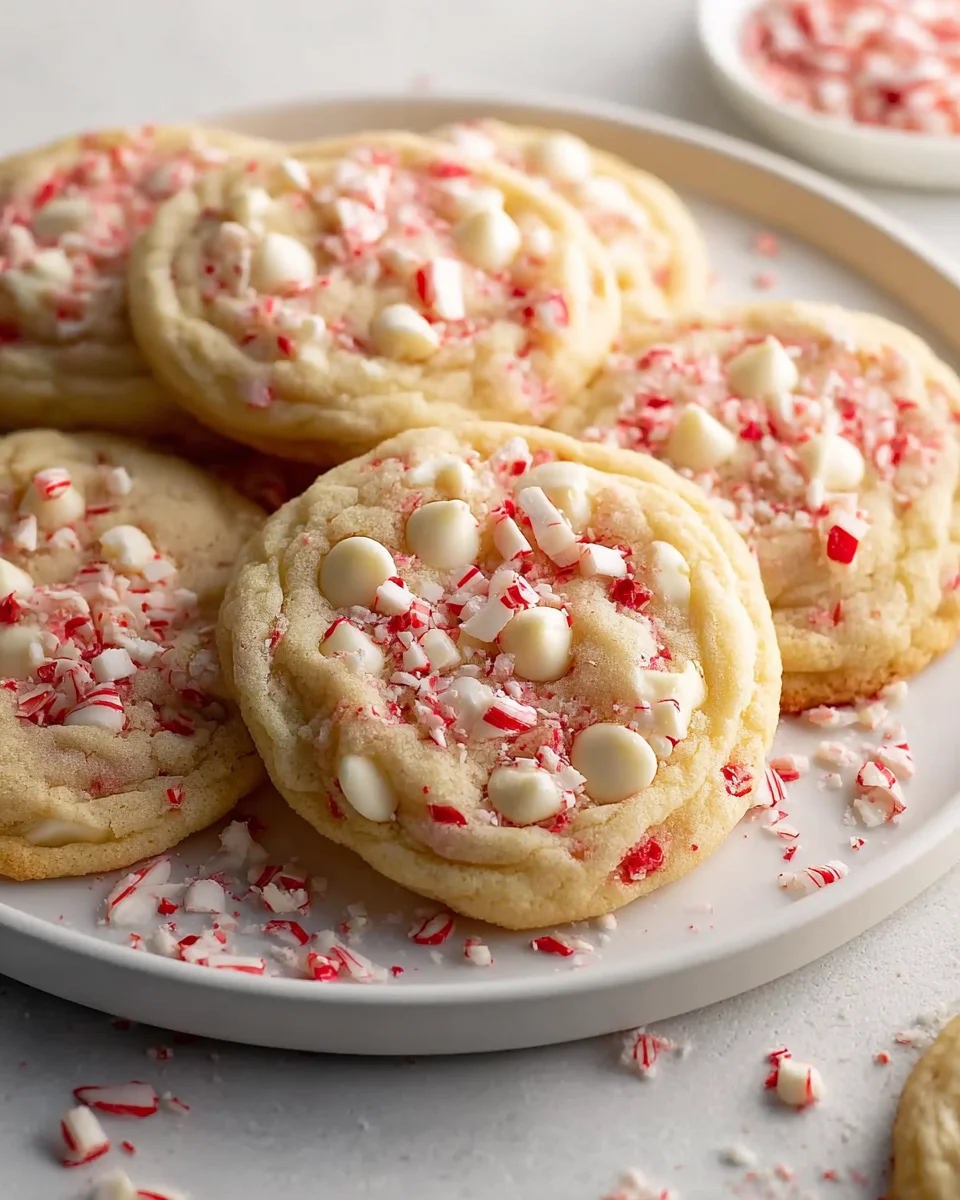 Delicious White Chocolate Peppermint Cookies Recipe to Try!