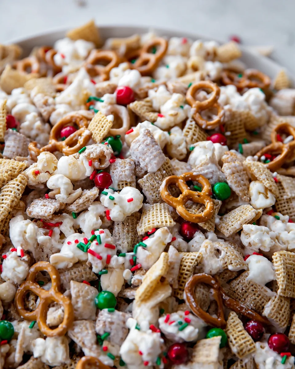 Irresistible Gluten Free Reindeer Chow: Easy Holiday Treat!