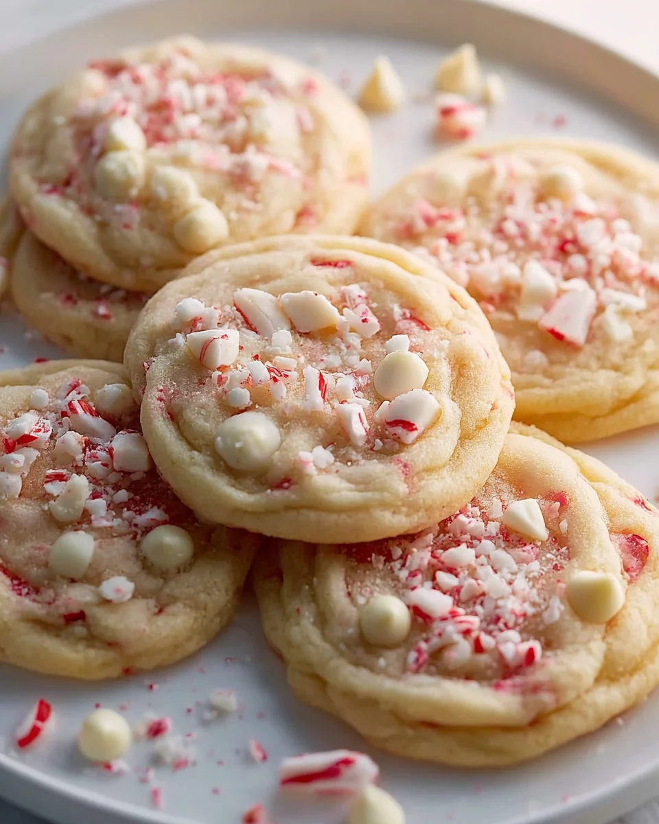 Delicious White Chocolate Peppermint Cookies Recipe to Try!