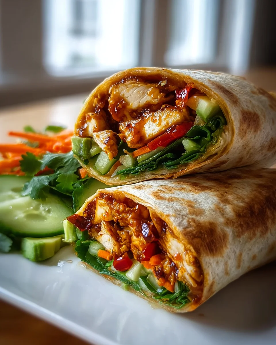 Delicious Sweet Chili Chicken Wraps Recipe for Easy Meals