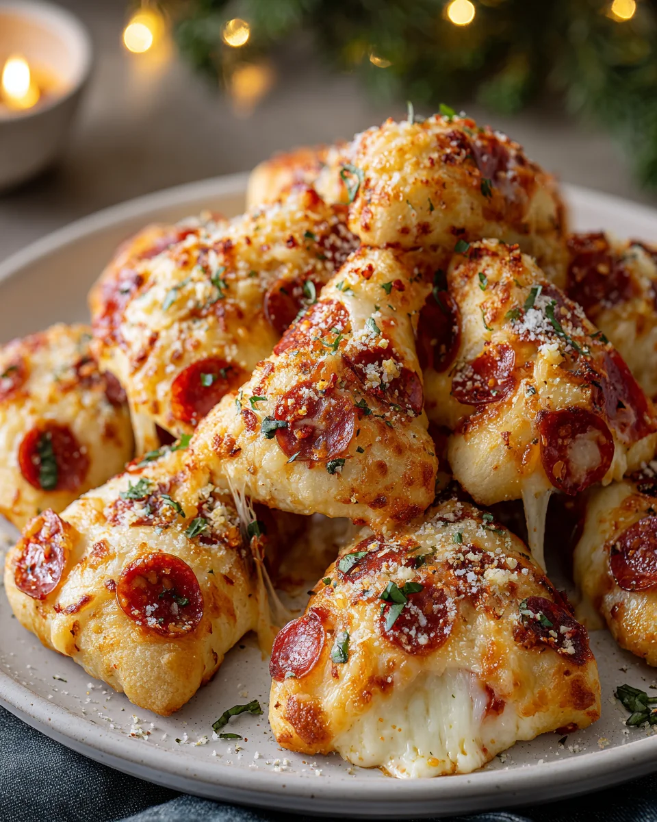 Delicious Christmas Pizza Bites for a Joyful Holiday Feast