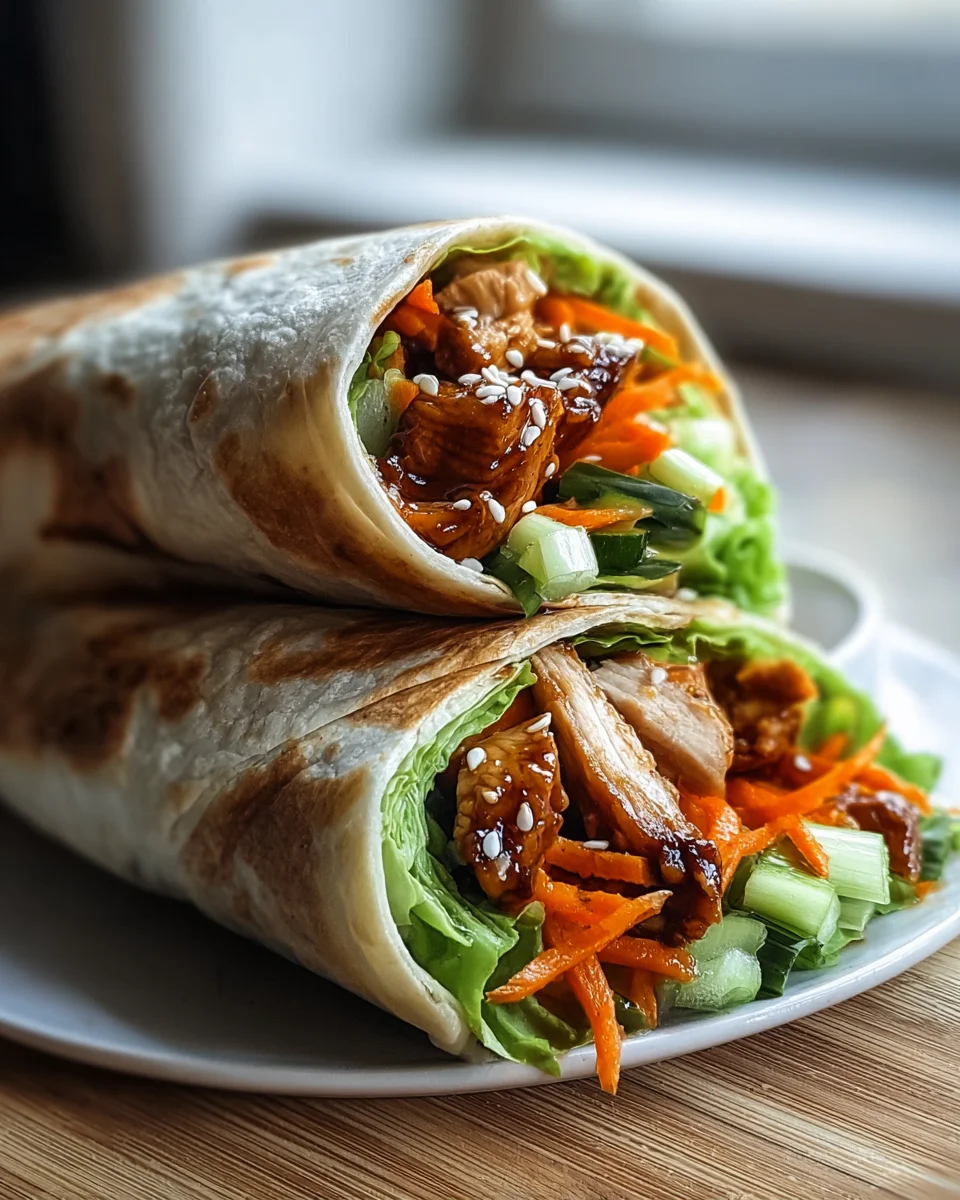 Delicious Teriyaki Chicken Wrap Recipe for Quick Meals