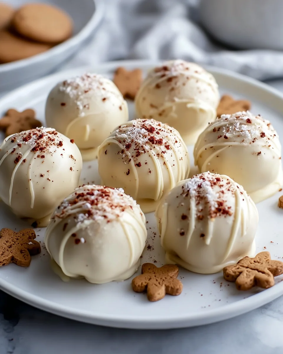 Delicious Gin Extract Gingerbread Truffles Recipe to Try!