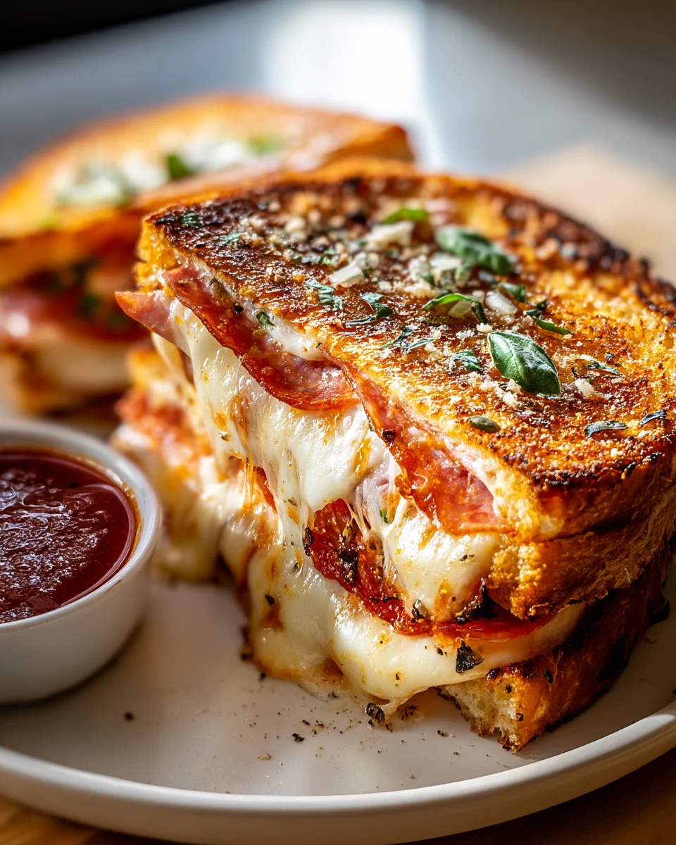 Delicious Pizza Grilled Cheese Recipe for Ultimate Comfort Food