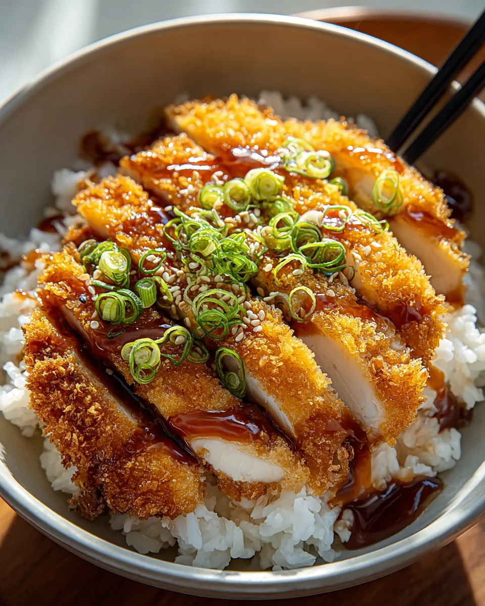 Irresistible Beef Katsu Bowls with Tonkatsu Sauce Recipe