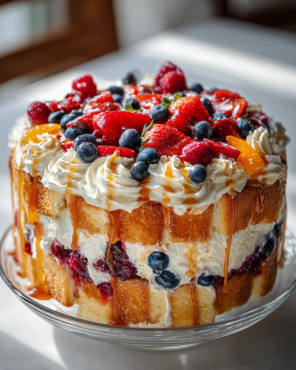 No Bake Heaven On Earth Cake Recipe - Easy & Delicious!