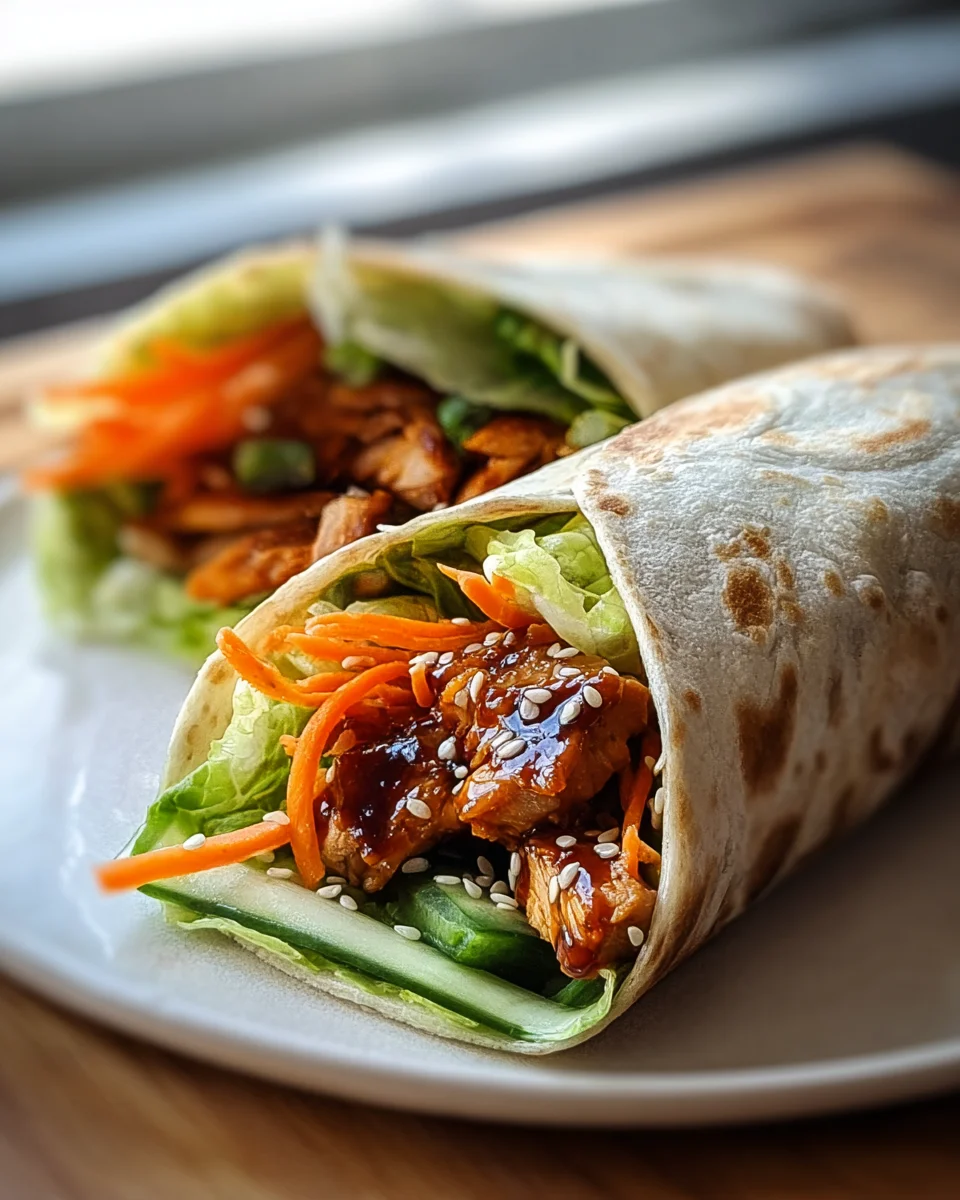 Delicious Teriyaki Chicken Wrap Recipe for Quick Meals