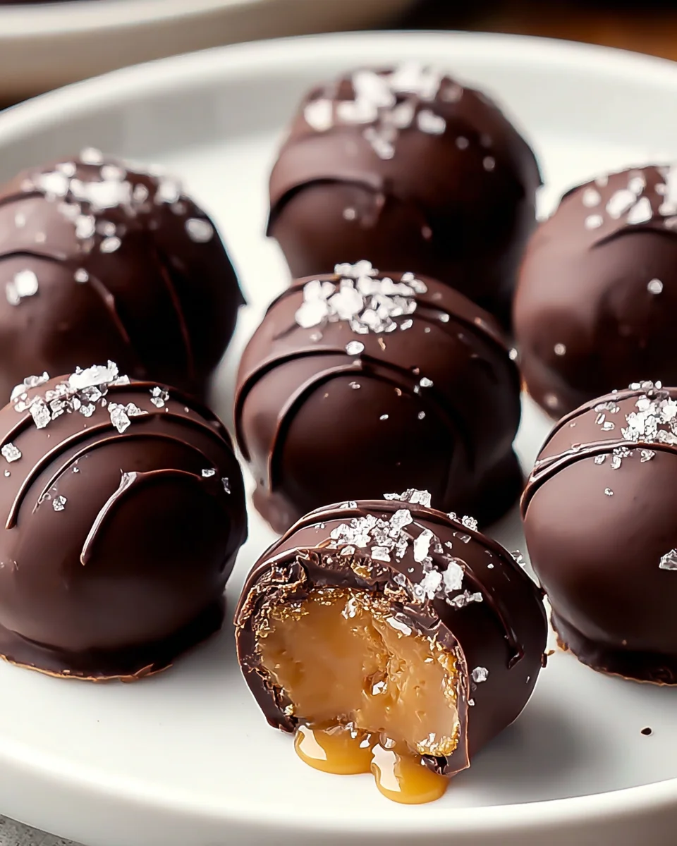 Mouthwatering Salted Caramel Fudge Truffles Recipe to Try!