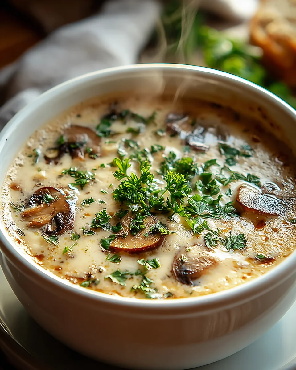 Ultimate Huttenkase Mushroom Soup Recipe for Mushroom Lovers