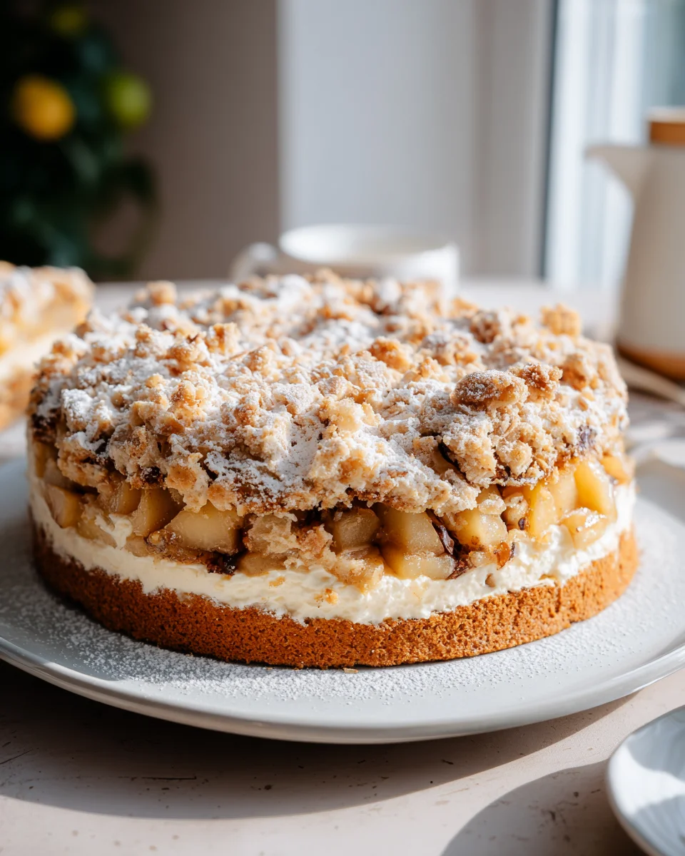 Bratapfel Himmelstorte: Perfect Christmas Cake for Festive Moments