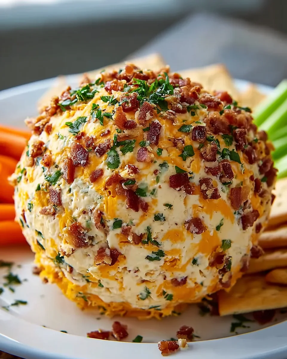 Irresistible Cheddar Ranch Cheese Ball Recipe for Parties