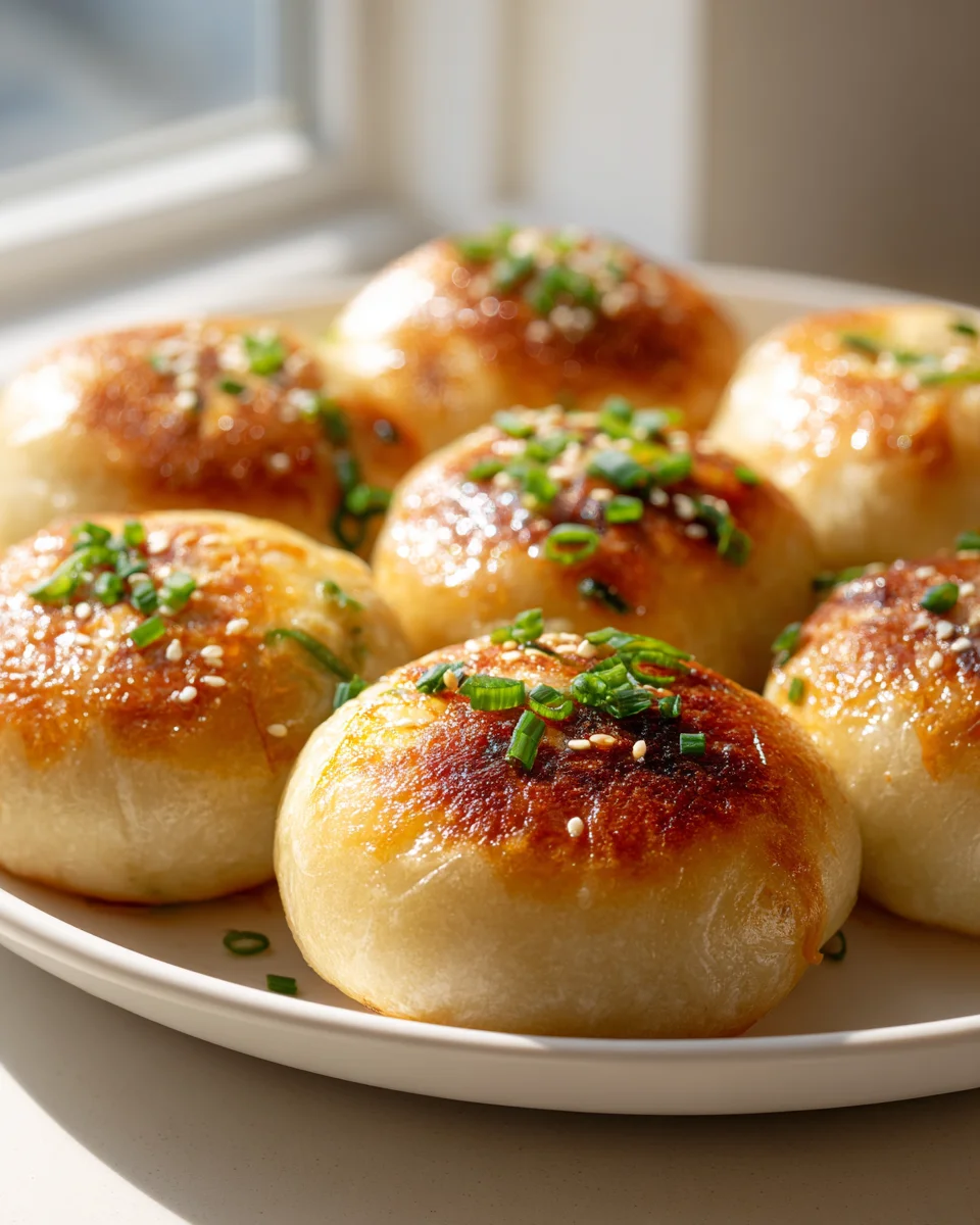 Pan Fried Cabbage And Noodle Buns: Crispy & Flavorful