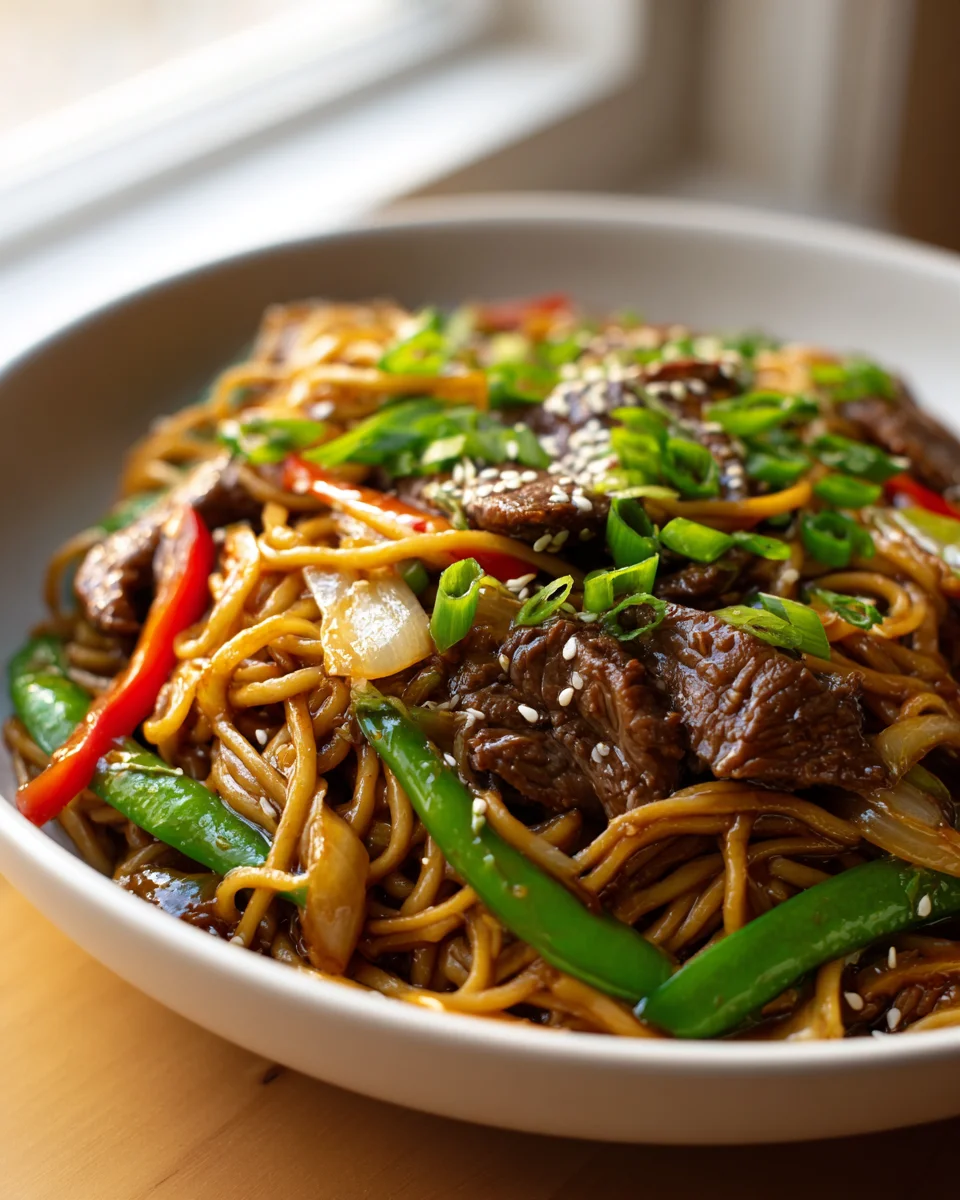 Best Sticky Beef Noodles Recipe – Quick & Easy Weeknight Meal