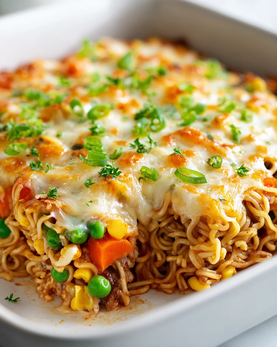 Beef Ramen Noodle Casserole Bake – Ultimate Comfort Food