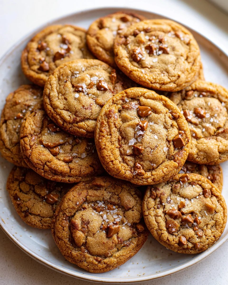 Best Brown Butter Coffee Toffee Cookies You'll Ever Make!