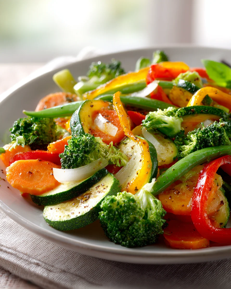Quick Healthy Sautéed Vegetables: Flavorful Nutritious Side Dish