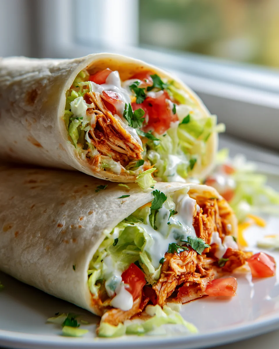 Best Chicken Avocado Ranch Burritos You'll Ever Make!