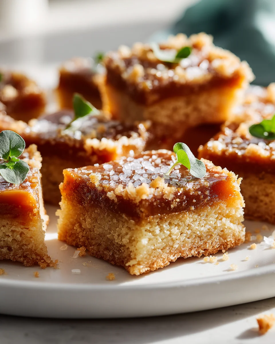Best Brown Butter Toffee Shortbread Bars Recipe Ever!