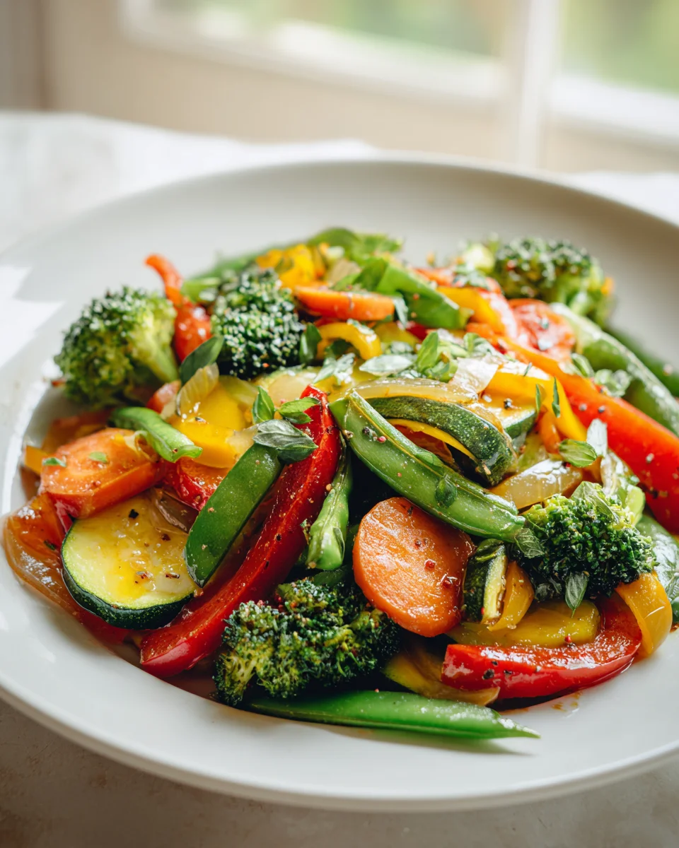 Quick Healthy Sautéed Vegetables: Flavorful Nutritious Side Dish