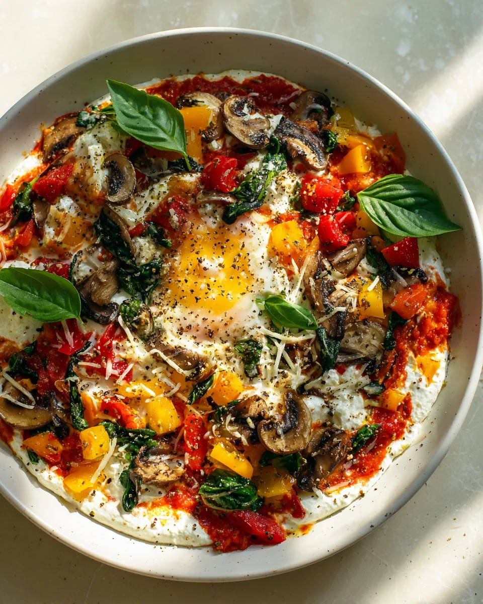 Cottage Cheese Pizza Bowl: Healthy & Easy Low-Carb Recipe