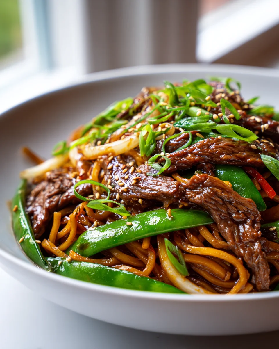 Best Sticky Beef Noodles Recipe – Quick & Easy Weeknight Meal