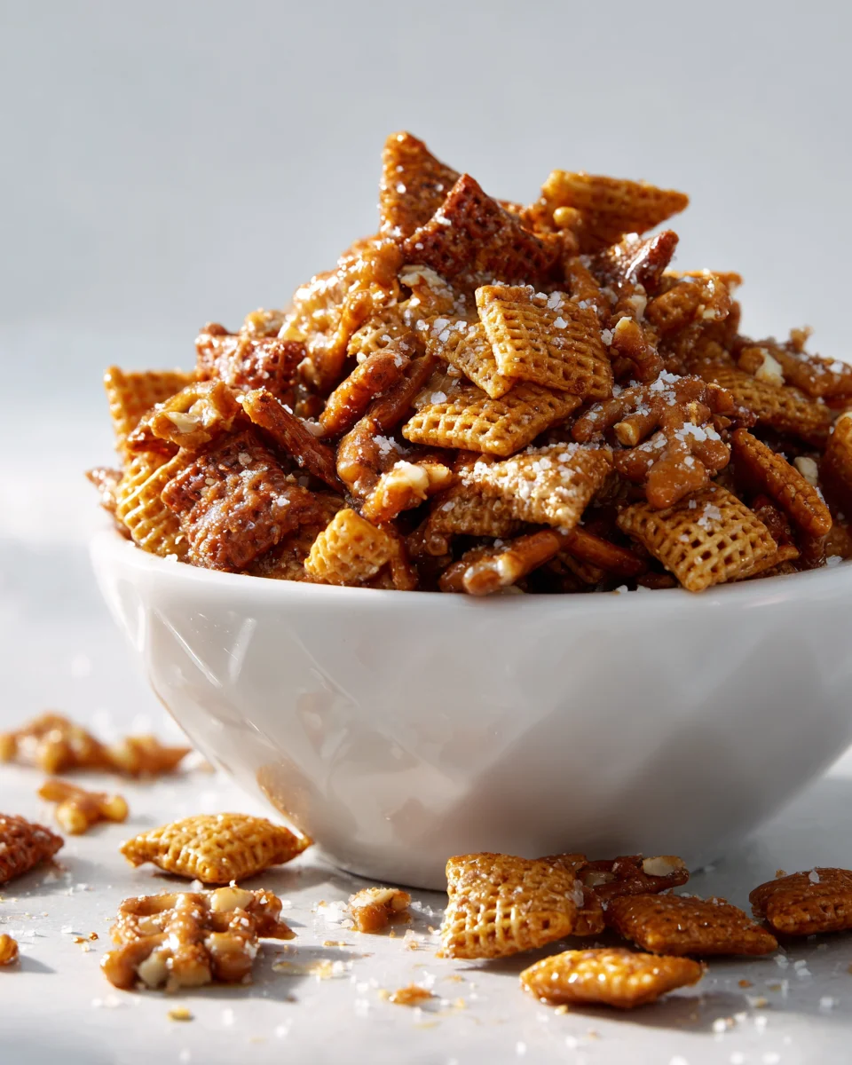 Irresistible Addicting Toffee Chex Mix: Your New Favorite!