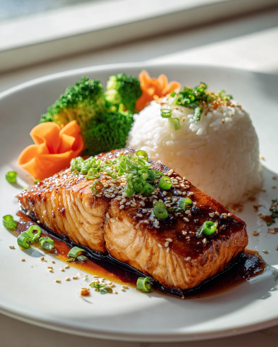 Sticky Glaze Teriyaki Salmon: Homemade & No Bottled Sauce