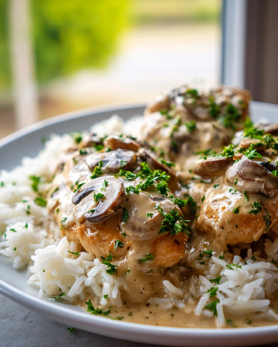 Best Smothered Chicken & Rice: Irresistible Dinner Recipe