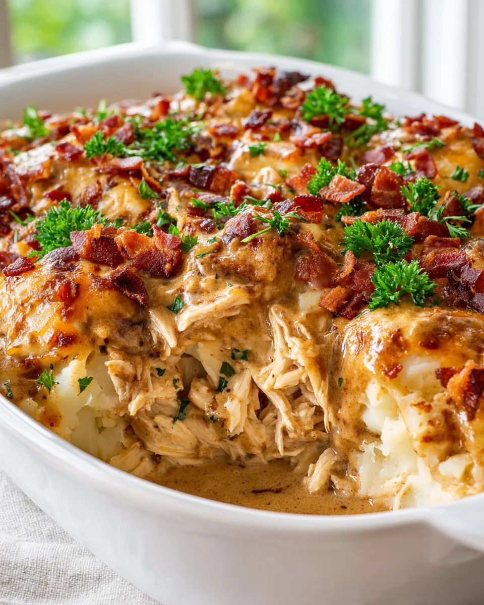 Best Mississippi Mud Chicken Casserole for Dinner