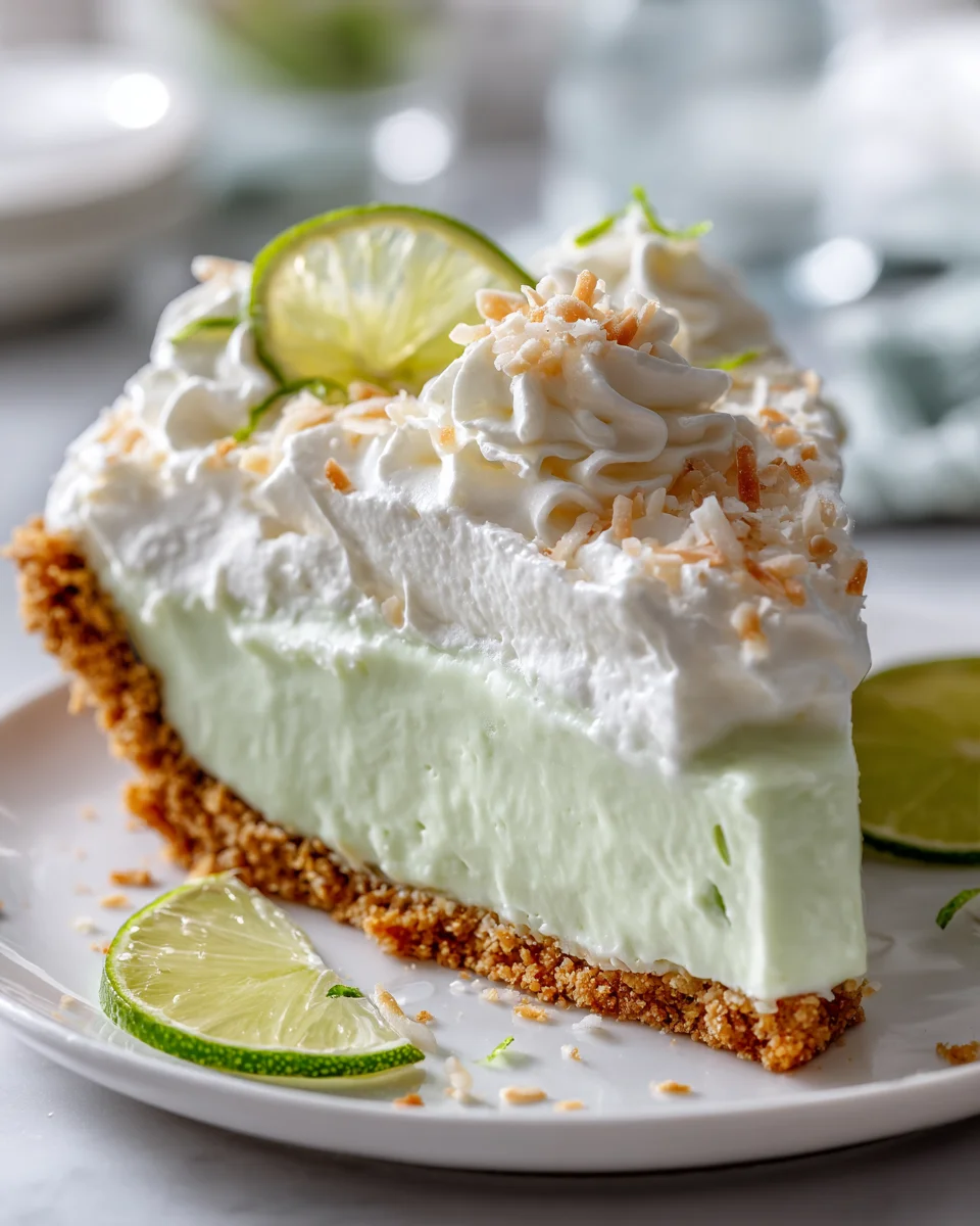 Delicious Coconut Lime Icebox Pie Recipe for Summer Refreshment