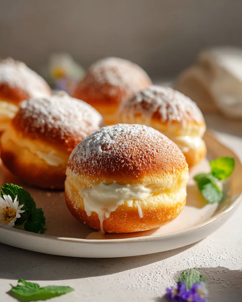 Korean Milk Cream Donut Recipe: Soft, Sweet & Irresistible