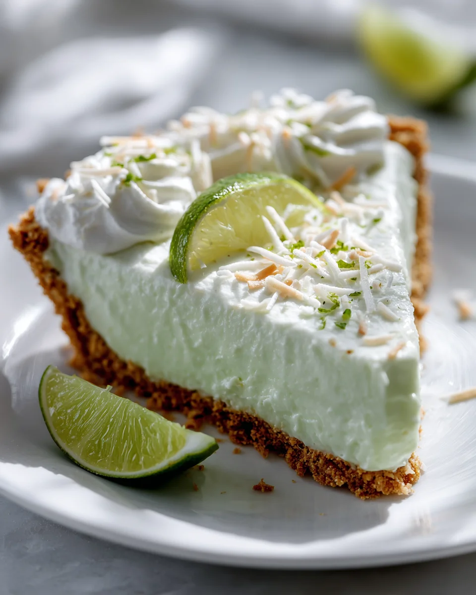 Delicious Coconut Lime Icebox Pie Recipe for Summer Refreshment