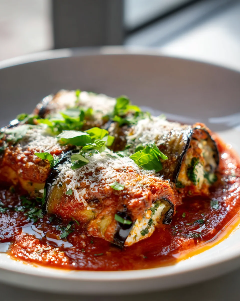 Healthy Eggplant Rollatini Recipe - Delicious & Nutritious!