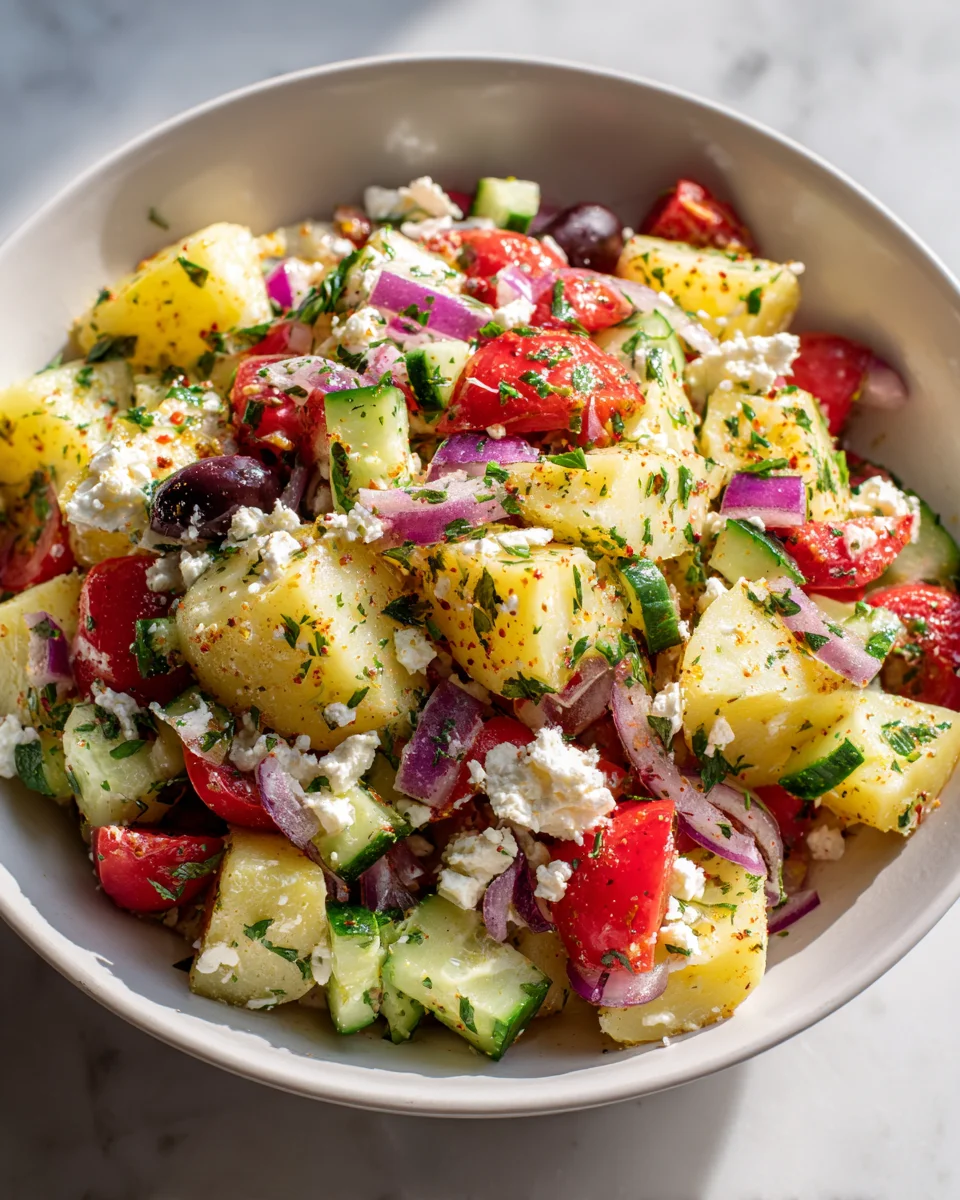 Turkish Potato Salad: Refreshing & Authentic Recipe!