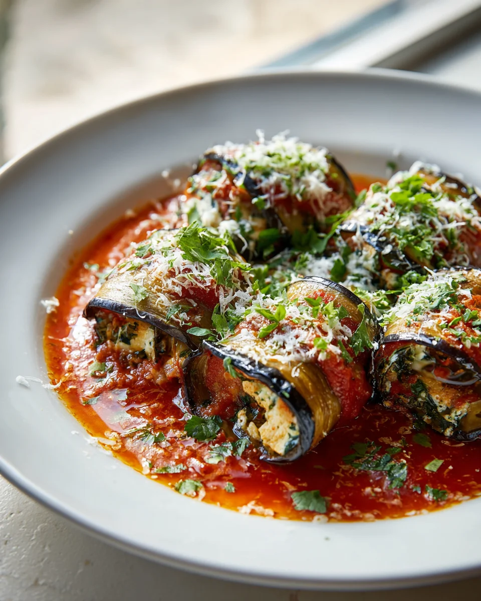 Healthy Eggplant Rollatini Recipe - Delicious & Nutritious!