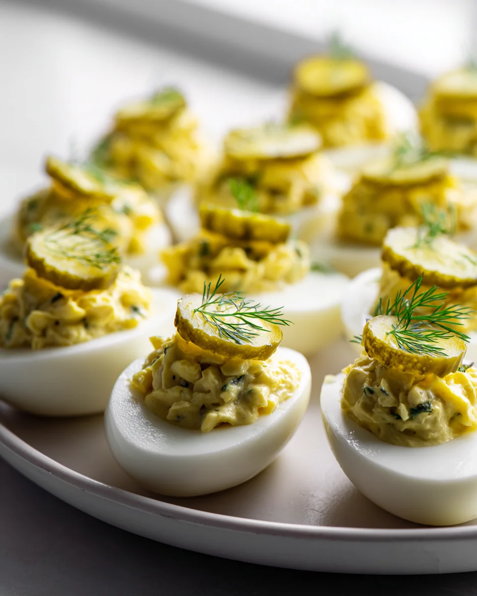 Best Dill Pickle Deviled Eggs Recipe – Tangy & Delicious!