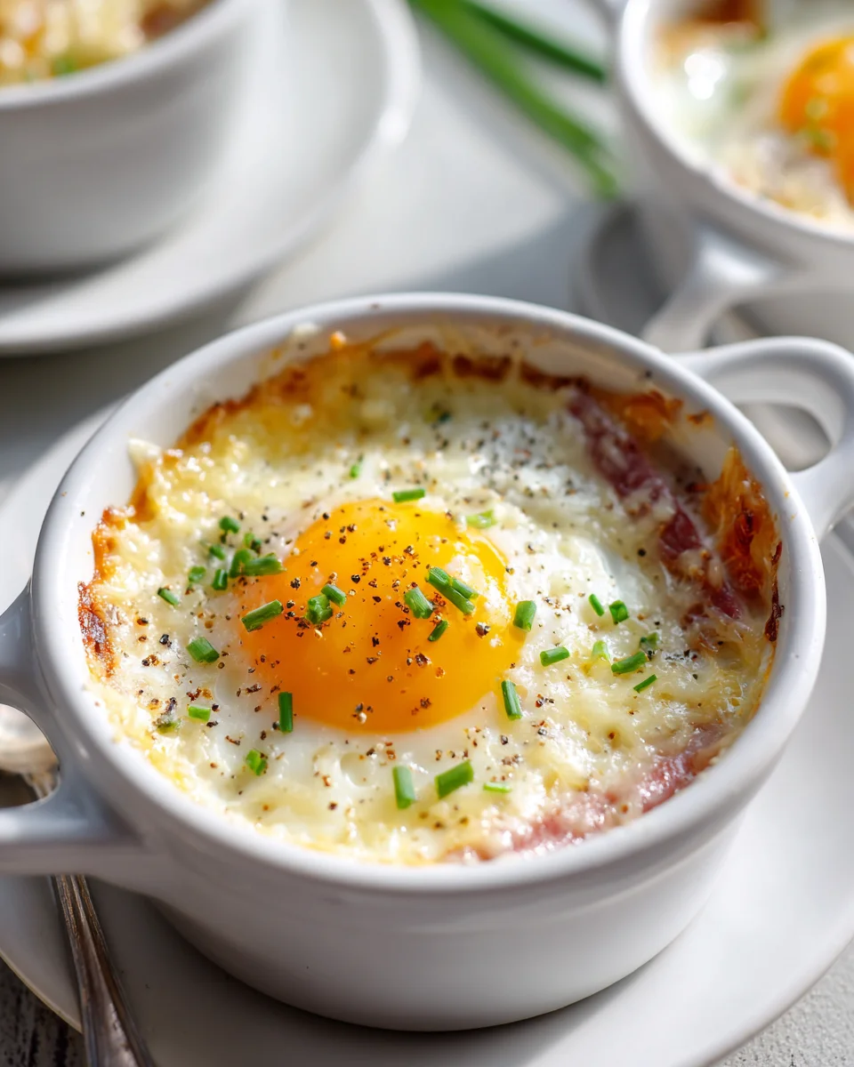 Perfect Eggs Cocotte: Creamy Baked Eggs, Simple & Savory