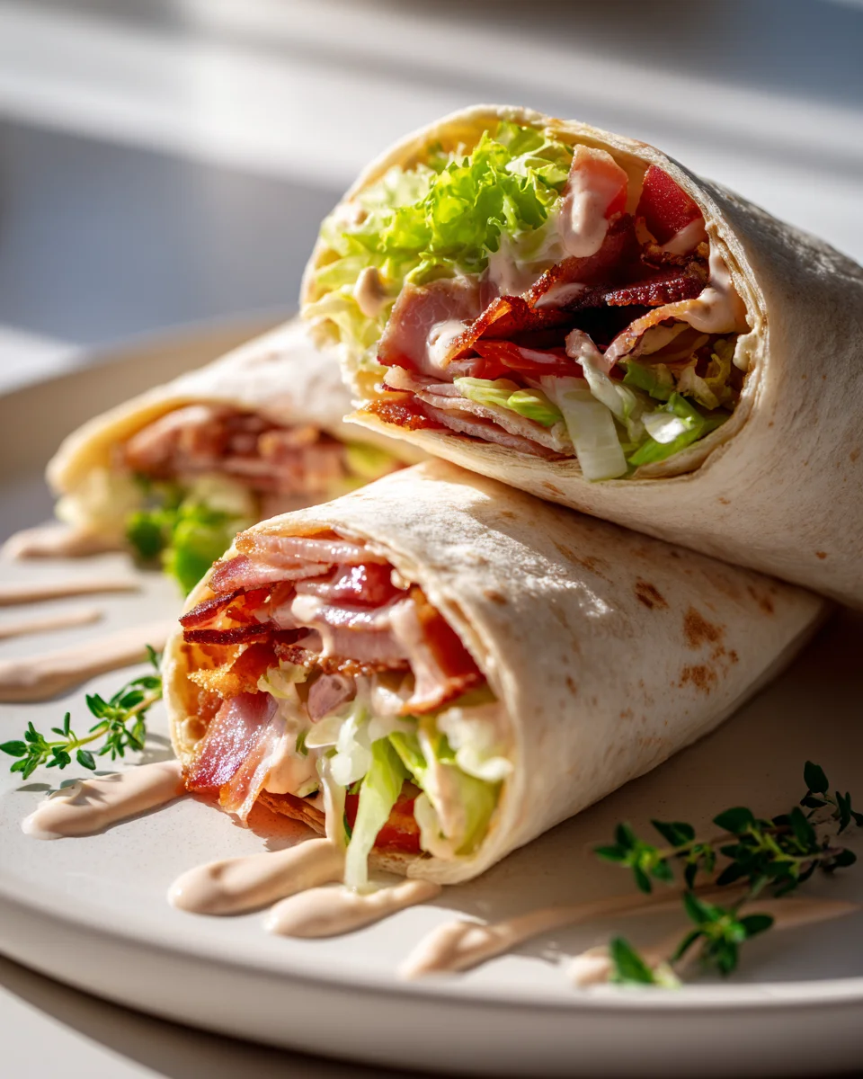 Zesty BLT Wraps with Chipotle Mayo: A Flavorful Twist!