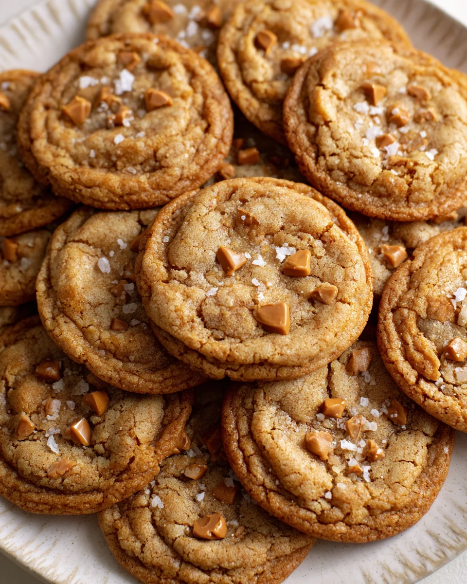 Best Brown Butter Coffee Toffee Cookies You'll Ever Make!