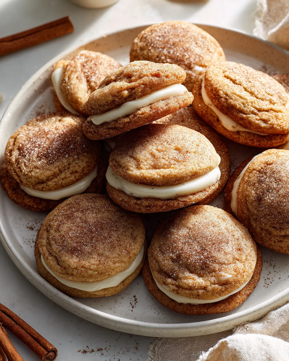 Decadent Cinnamon Cream Cheese Stuffed Cookies Recipe