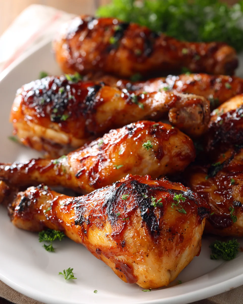 Delicious Grilled BBQ Chicken Drumsticks Recipe to Try Now!