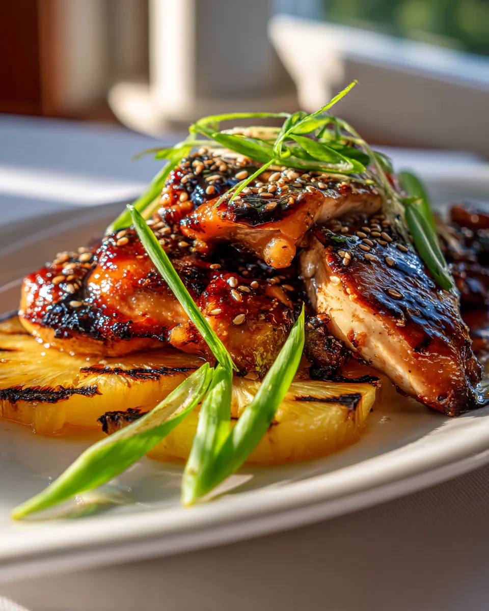 Easy Hawaiian Teriyaki Chicken Recipe - Sweet & Savory