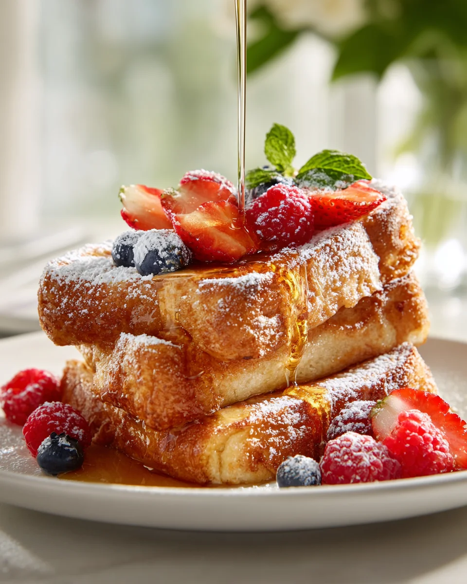 Hawaiian Roll French Toast: Sweet & Fluffy Breakfast Treat!