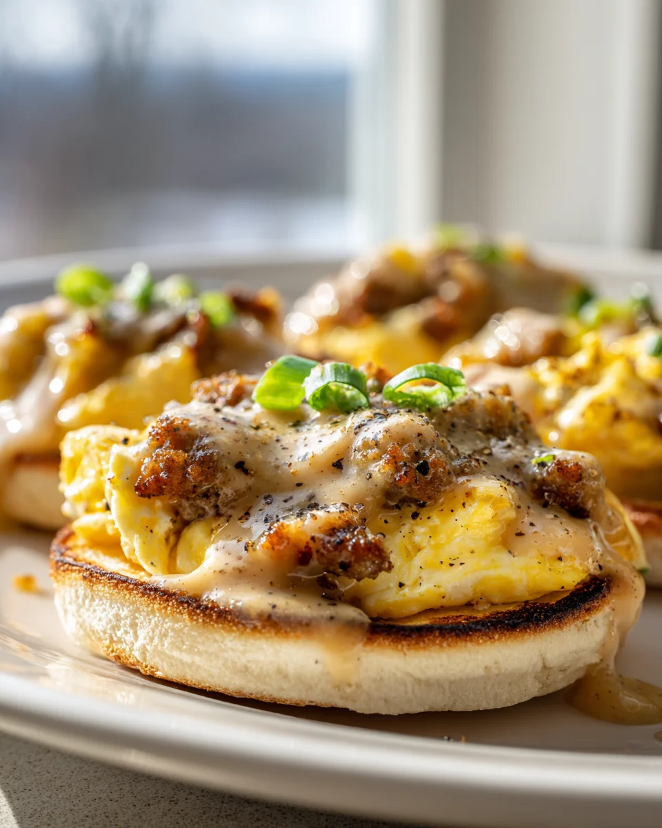 Delicious English Muffin Breakfast Pizza: Ready in Minutes!
