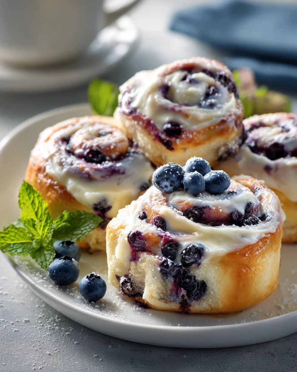 Amazing Blueberry Cinnamon Rolls: Best Recipe Ever!